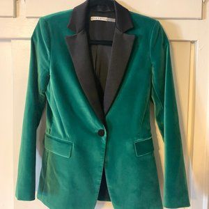 Alice + Olivia - Macey Velvet Blazer